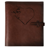 sucarlon photo album cover with genuine leather texture and 200-photo capacity