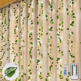 suddus vines with lights 200 LEDs curtain illuminate bedroom walls