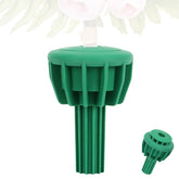 SUDLEK cemetery vase insert with rubber grip keeps flowers securely in place.