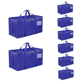 SummitFlare 8-pack heavy-duty bags folded compact for easy under-bed storage.