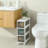 Sunamon narrow drawer cart full view, ideal for tight spaces and organized storage.