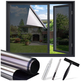 SUNBABY window tint package with tools for DIY setup and privacy