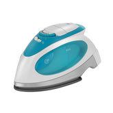 Sunbeam travel iron 1080W compact design for easy on the go touch-ups.
