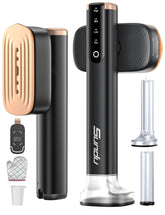 Sundu Travel Steamer delivers powerful steam output for quick wrinkle removal on the go.