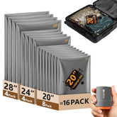 SUOCO travel vacuum bags with cordless pump for space-saving packing on trips.
