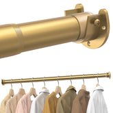 Supforce stepless adjustment for precise closet fit.