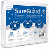 SureGuard Twin six-sided encasement protects against spills and stains on the mattress.