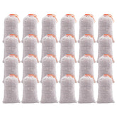 Suwimut cedar sachets packaging display for organized closet fragrance.
