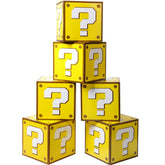 SUYEPER big question box assembly for sturdy birthday party favors