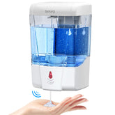 SVAVO automatic dispenser wall mount front view showing easy access and 600ml capacity
