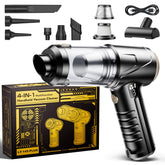 Svoko handheld vacuum with 26kPa suction for deep-cleaning dirt and pet hair.