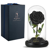 SW Forever Preserved Rose in glass dome as a lasting centerpiece.