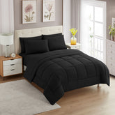 Sweet Home Collection 5 piece comforter set with stay put features for secure fit