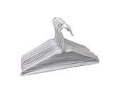 Sweet Online Deal 30-pack wire hangers with white coating resist rust and last longer.