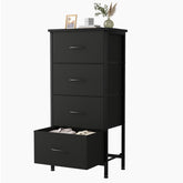 Sweetcrispy nightstand with wooden top offers a sturdy bedside surface for nighttime essentials
