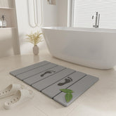 SYIPO stone bath mat quick-drying surface after shower