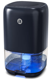 TABYIK 35OZ dehumidifier in bedroom reduces humidity for a calmer night.