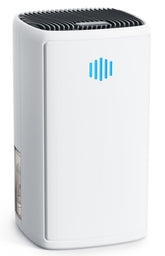 TABYIK 38OZ dehumidifier front view shows compact design for small spaces.