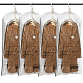 TAILI coat vacuum bag showing 53x28 inch storage saves space and protects garments