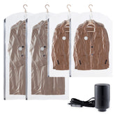 TAILI long 53x28 in vacuum bag ready for travel packing and wardrobe organization