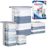 TAILI jumbo vacuum storage bag opened showing spacious bedding capacity for efficient storage