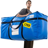 TAILI XXL blue storage bag window shows contents for quick access and organization.