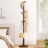 Taitiy coat rack base view emphasizes sturdy 15x15 inch footprint