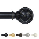 TANGWIN curtain rod 36-88 inch offers adjustable length for flexible window sizing.