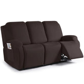 TAOCOCO recliner slipcover close-up of premium fabric for comfort and protection.