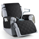 TAOCOCO waterproof recliner cover viewed from the top for reliable spill protection.