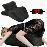 TAOMYTA wedge pillow provides back support for comfortable bed reading.