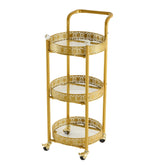 Taotanra rolling bar cart enabling flexible home entertaining and easy serving