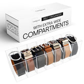 Targum Belt Organizer with extra-wide compartments keeps belts neatly arranged and easy to grab