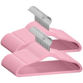 TechZoo 50 premium baby velvet hangers with a slim profile for space saving.