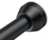 TEECK shower rod extended to 32-79 inches for flexible bathroom fitting
