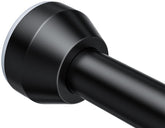 TEECK shower rod extended between walls for a secure 32-79 inch fit, sag-free.