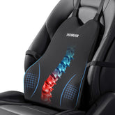 Teemour lumbar support pillow close-up showing memory foam density for durable back support