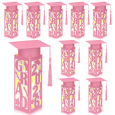 Tellingyou graduation centerpiece box with LED light brightens the party tables and adds glow.