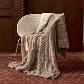 Templewet heated blanket folded for easy storage and warmth