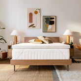 Tempur-Pedic Adapt Supreme 3-inch topper on full bed for enhanced comfort.