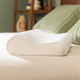 Tempur-Pedic TEMPUR-Ergo neck pillow front view supports proper alignment
