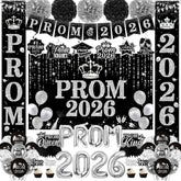 TEMYAXU Prom 2026 banner backdrop for a polished graduation night setting