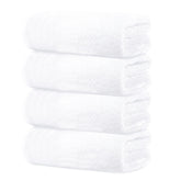 Tens Towels four-pack of extra-large towels displayed for spa-like bathroom comfort