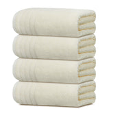 Tens Towels pack of 4 extra-large bath towels 30x60 inches for a generous wrap.