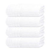 Tens Towels Pack 4 soft bath towels showing plush cotton texture for daily use