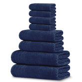 Tens Towels pack of 8 extra-large bath towels for quick-dry, everyday use.