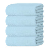 Tens Towels pack of four extra-large towels shown for generous wrap and absorbency