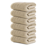 Tens Towels pack6 hand towels 16x28, soft and absorbent for daily use.