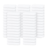 Tens Towels washcloth 60-pack folded for easy storage