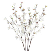 Tepaler artificial cherry blossom branches, 28 inch four-pack, ideal for elegant wedding decor.
